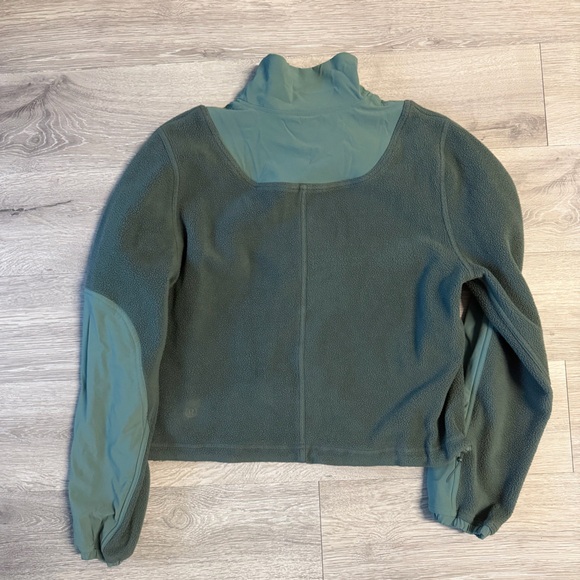 Lululemon Cropped Fleece Quarter Zip - Picture 3 of 6
